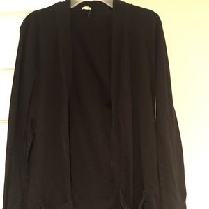 J. Crew Cotton Open Cardigan, xxs